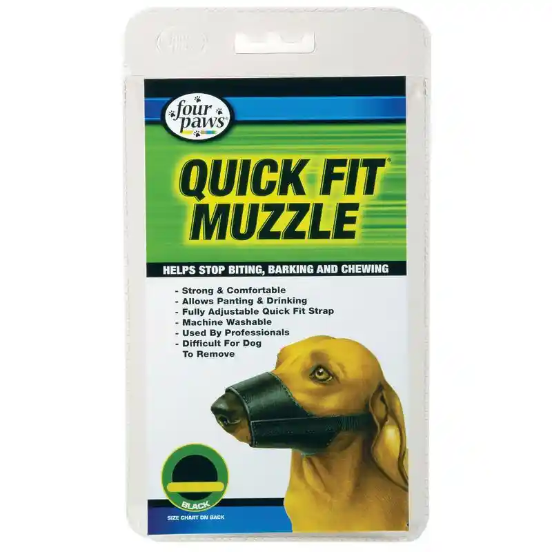 Four Paws Quick Fit Muzzle Short Snout Medium