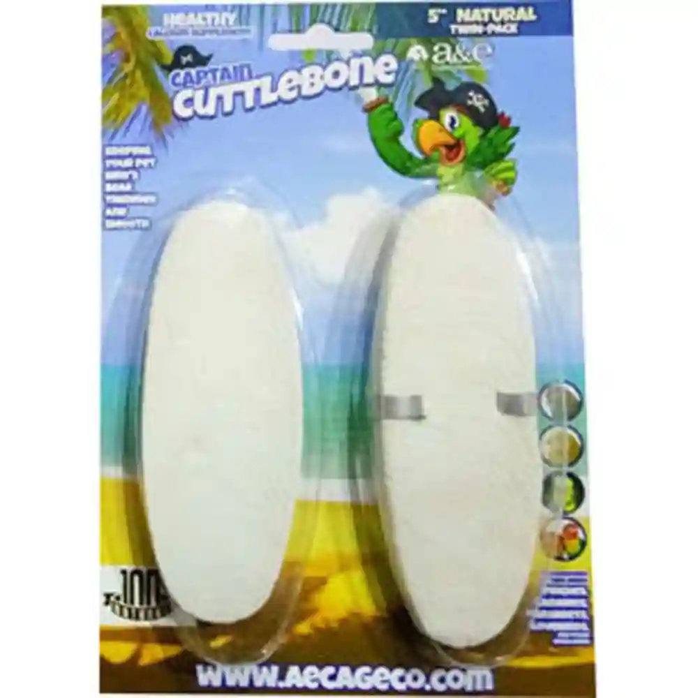 A&e Natural Cuttlebone Long 5-in 2-pk