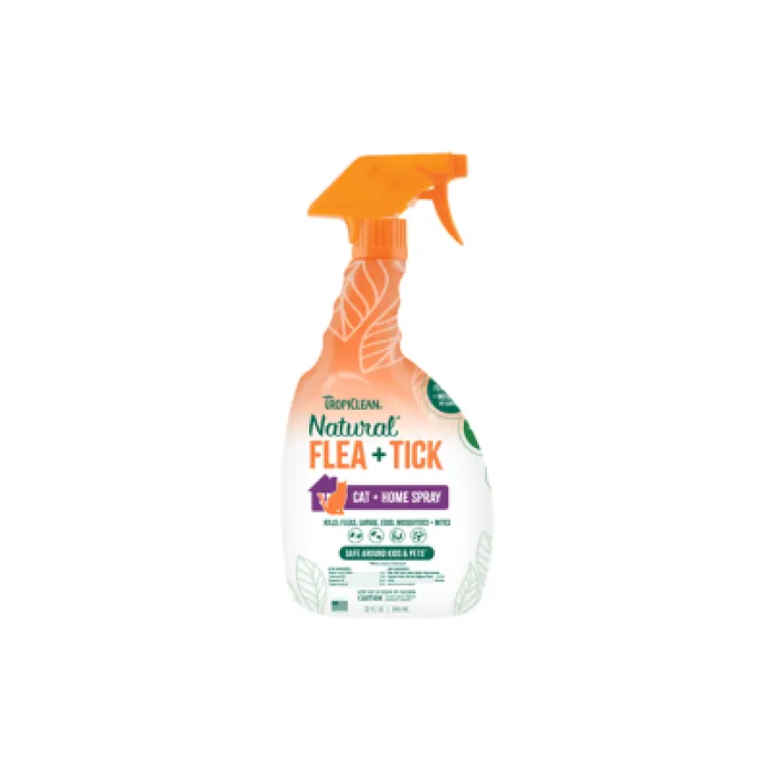 Tropiclean Nat Flea & Tick Cat & Home Spray 32-oz