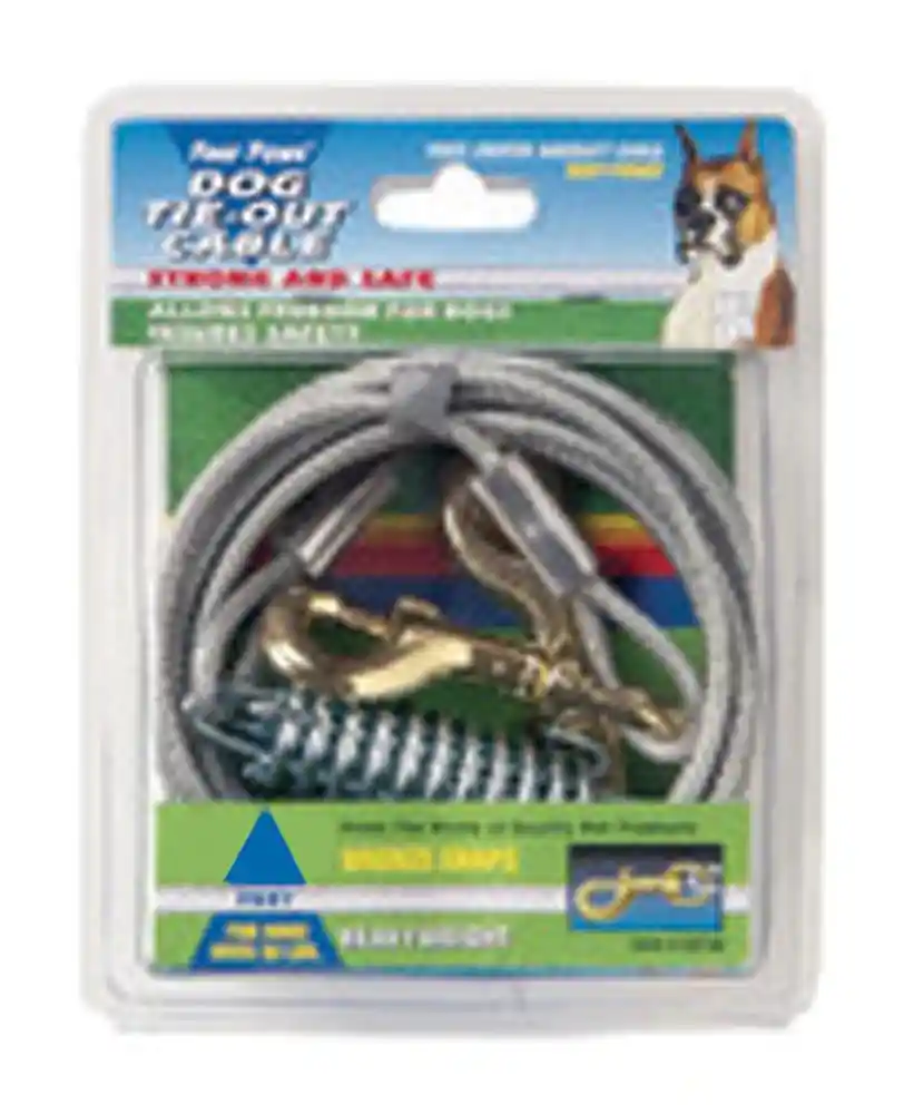 Fp Cable Tieout 1750lb 10' Silver