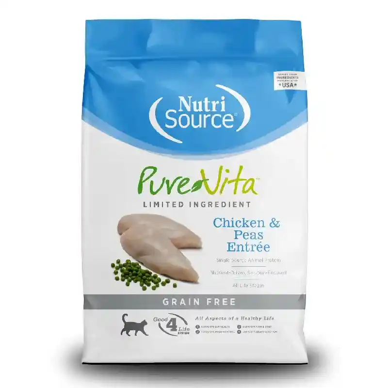 Pure Vita Grain Free Chicken Cat Food 6.6 Lbs