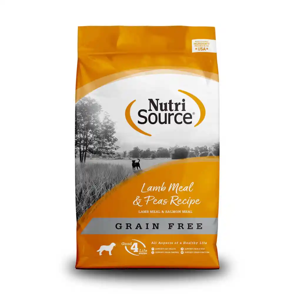 Nutrisource Dry Dog Food Grain Free Lamb 15-lb