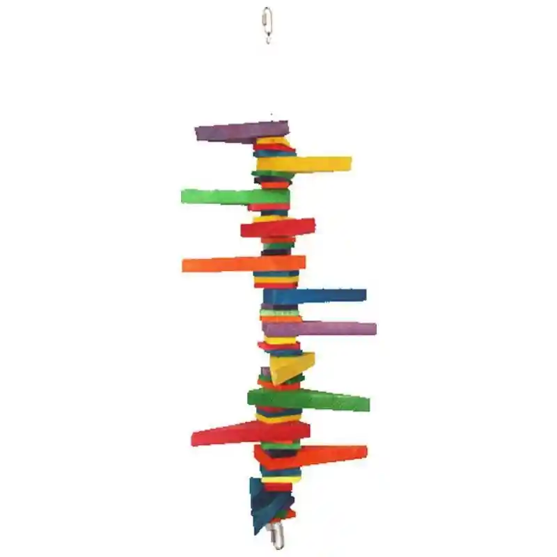 Hb Colored Wooden Blocks & Wedges Multi Medium