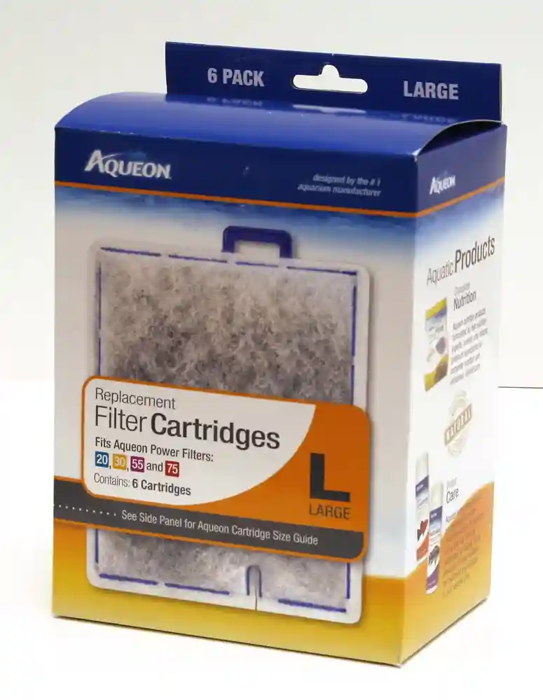 Aqueon Filter Cartridge Large 6 Pack