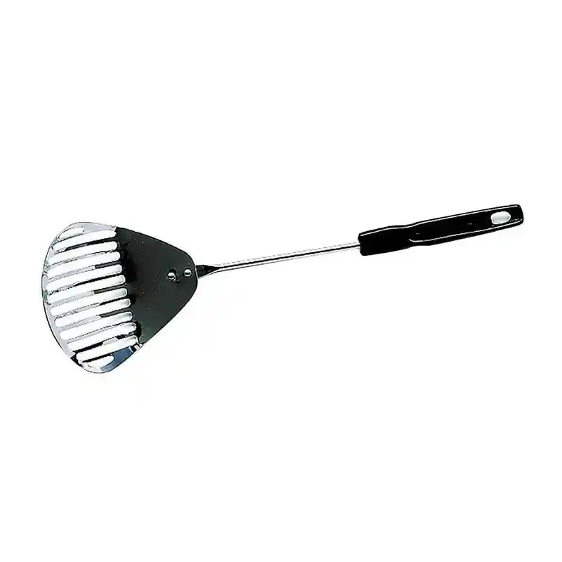 Chrome Litter Scoop W Plastic Handle