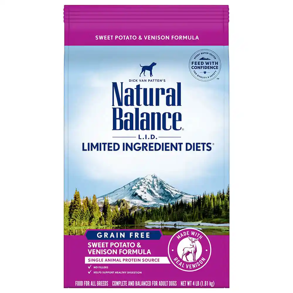 Natural Balance Venison & Sweet Potato 4 Lb