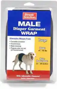 Simple Solution Male Diaper Garment Large