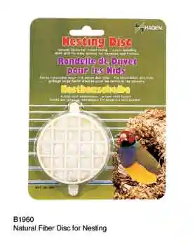 Nesting Natural Fiber Disc