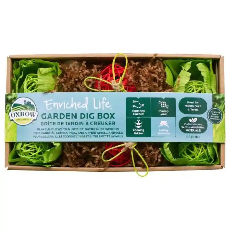 Oxbow Enriched Life Play Garden Dig Box