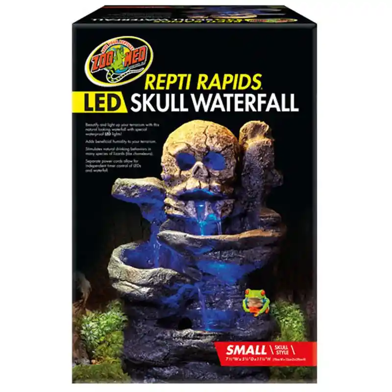 Reptirapids Led Waterfall (small Skull)