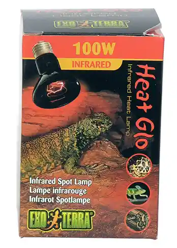 Heatglo Reptile Heat Lamp 100 Watt 80mm