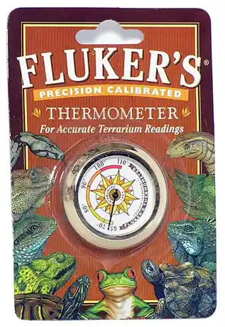 Fluker's Precision Calibrated Round Thermometer