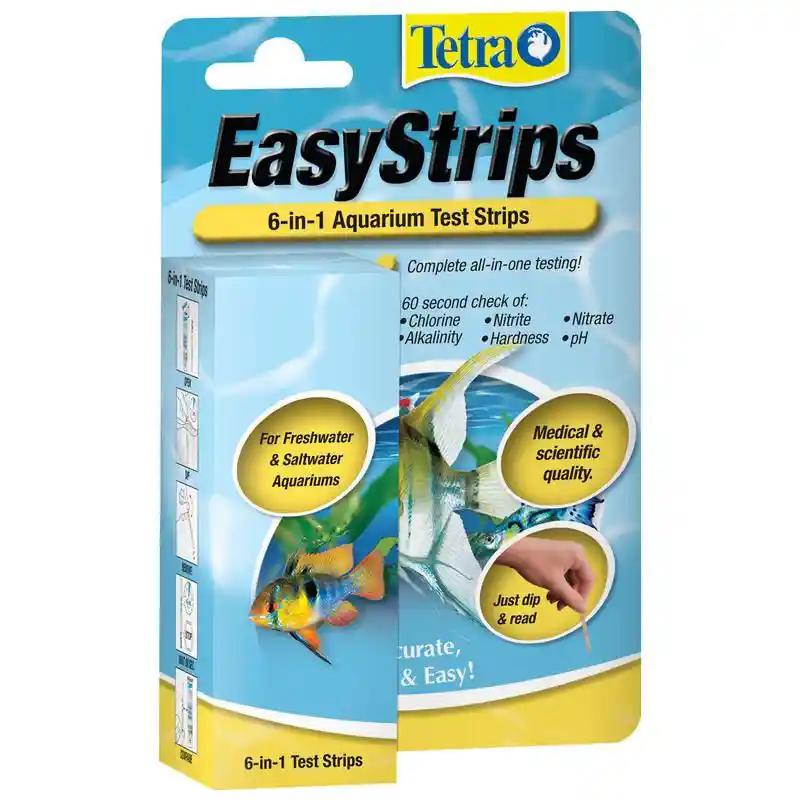 Tetra Easy Strips 6in1 Test Strips 25 Pk