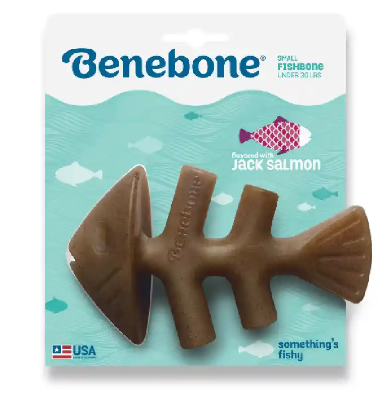 Benebone Fishbone Flavored With Jack Salmon Small 4.5-oz