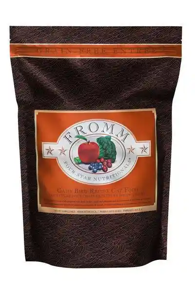 Fromm Cat Four Star Game Bird Gf 4lb 5=cs