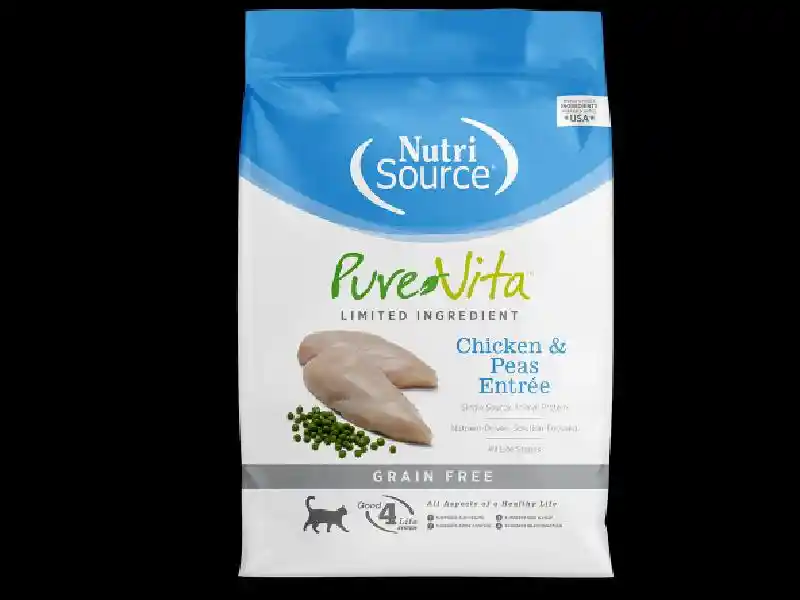 Pure Vita Grain Free Chicken Cat Food 6.6 Lbs