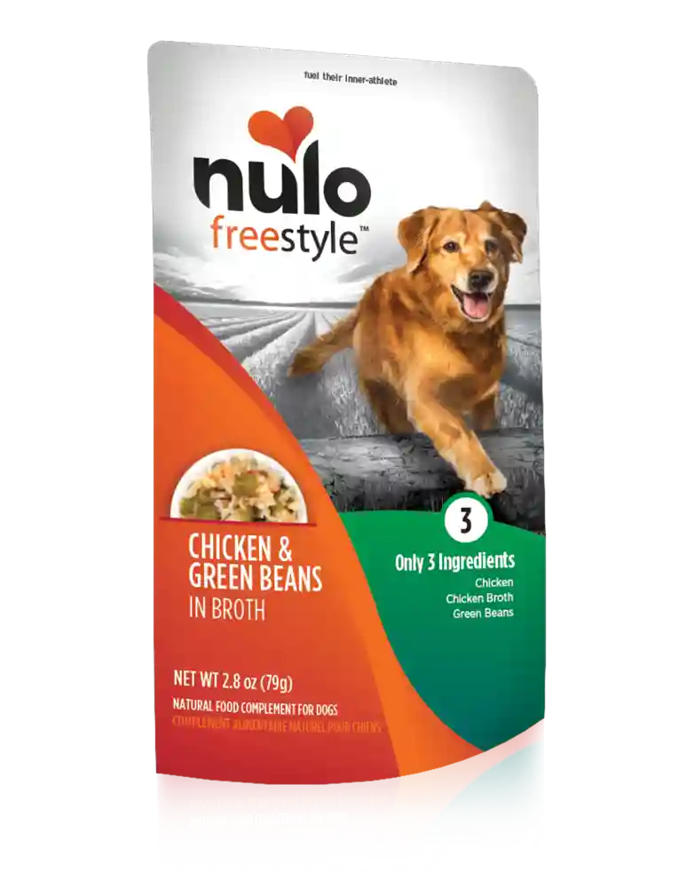 Freestyle Grain Free Chicken & Green Beans Recipe Pouch Dog Food 2.8-oz
