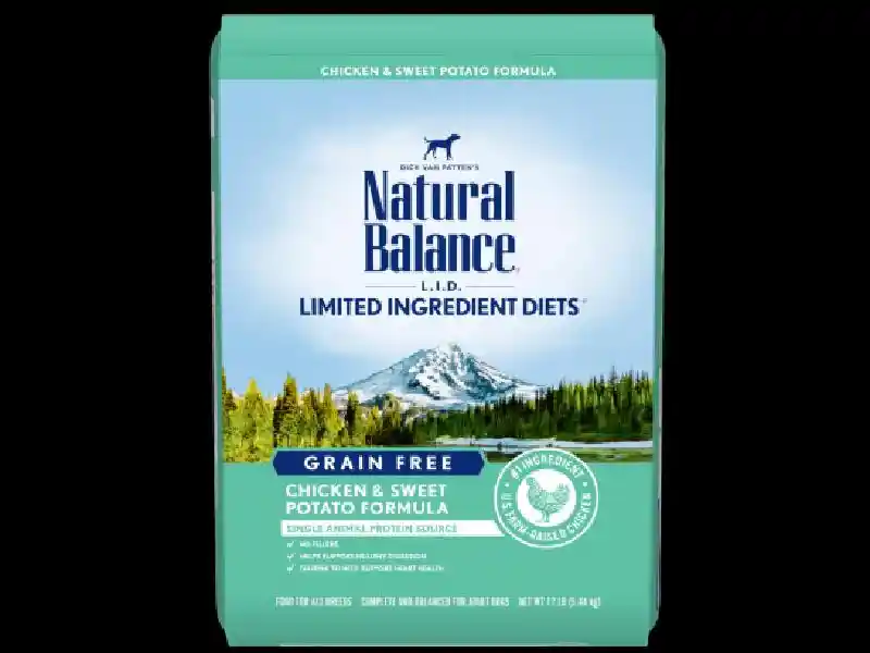 Natural Balance Dog Lid Gf Chicken Swpotato 24 Lb