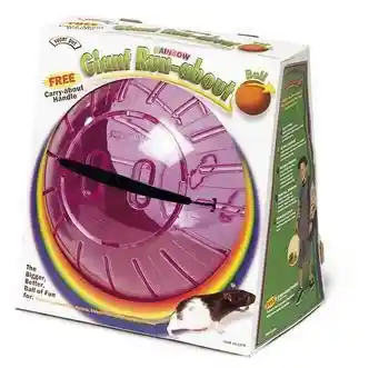 Super Pet Run-about Ball Giant Rainbow 11.5"