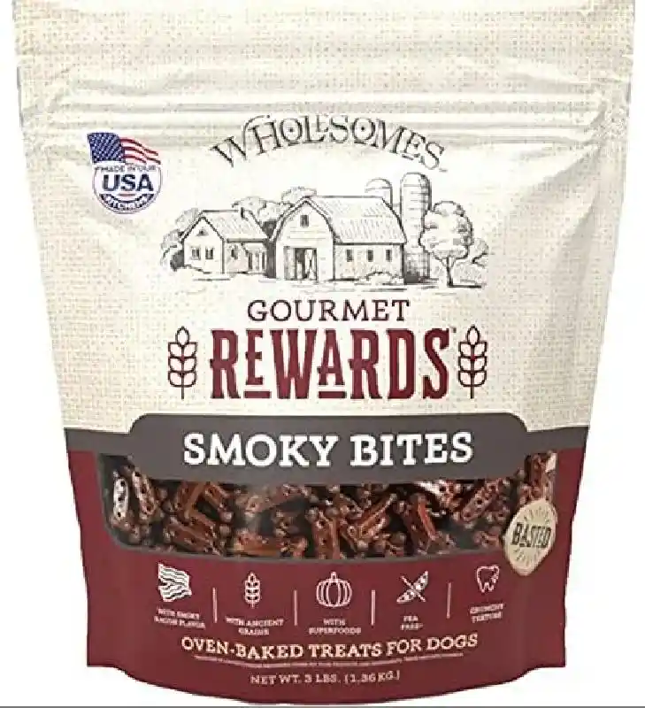 Wholesome Rewards Smokey Bites 3 Lbs