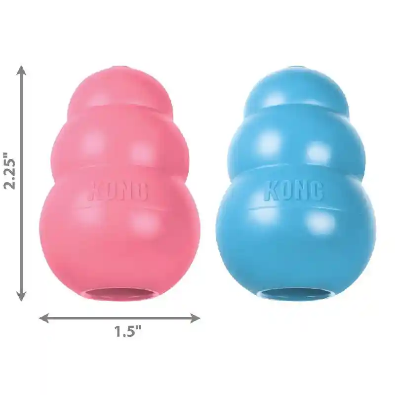 Kong Classic Puppy X-small Blue/pink