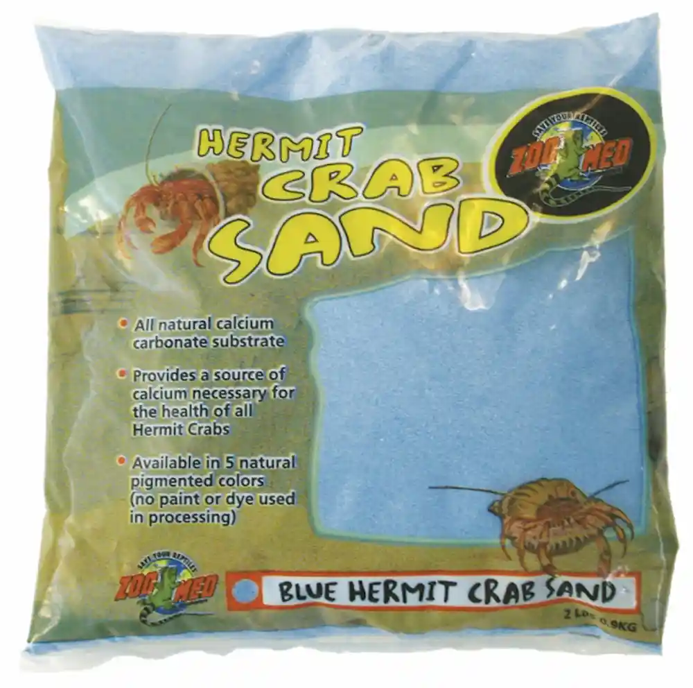Zoo Hermit Crab Sand Blue 2 Lbs
