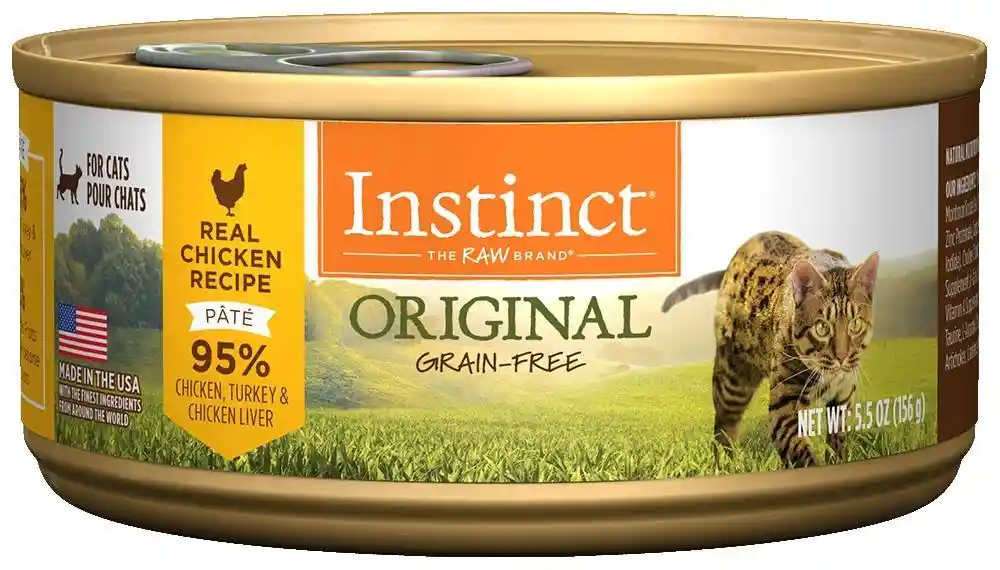 Instinct Grain-free Chicken Formula Canned Cat Food 5.5-oz