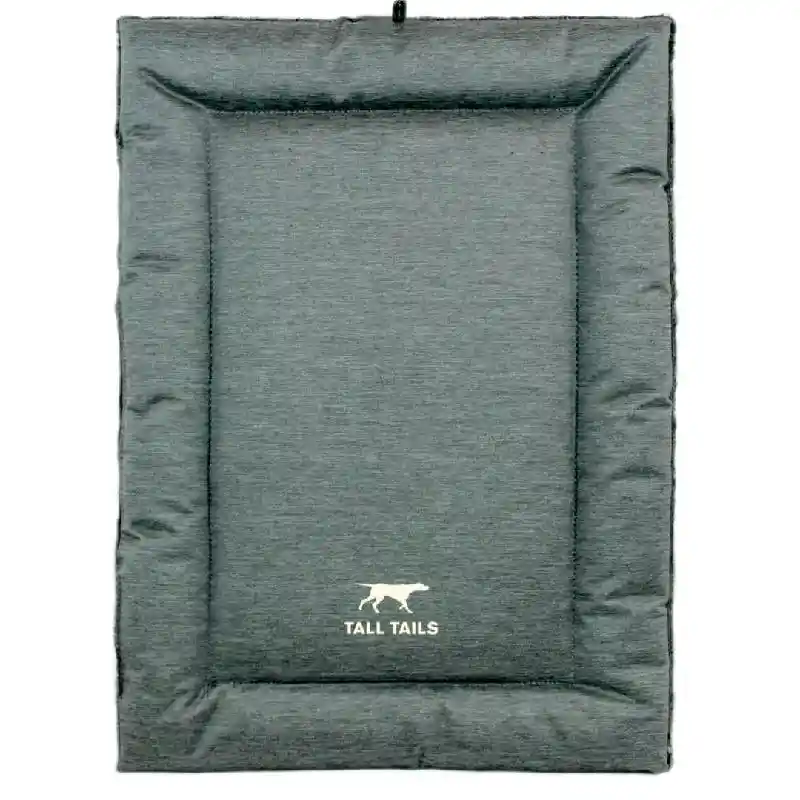 Tall Tails Bed Crate Pad Gray Medium 30x19