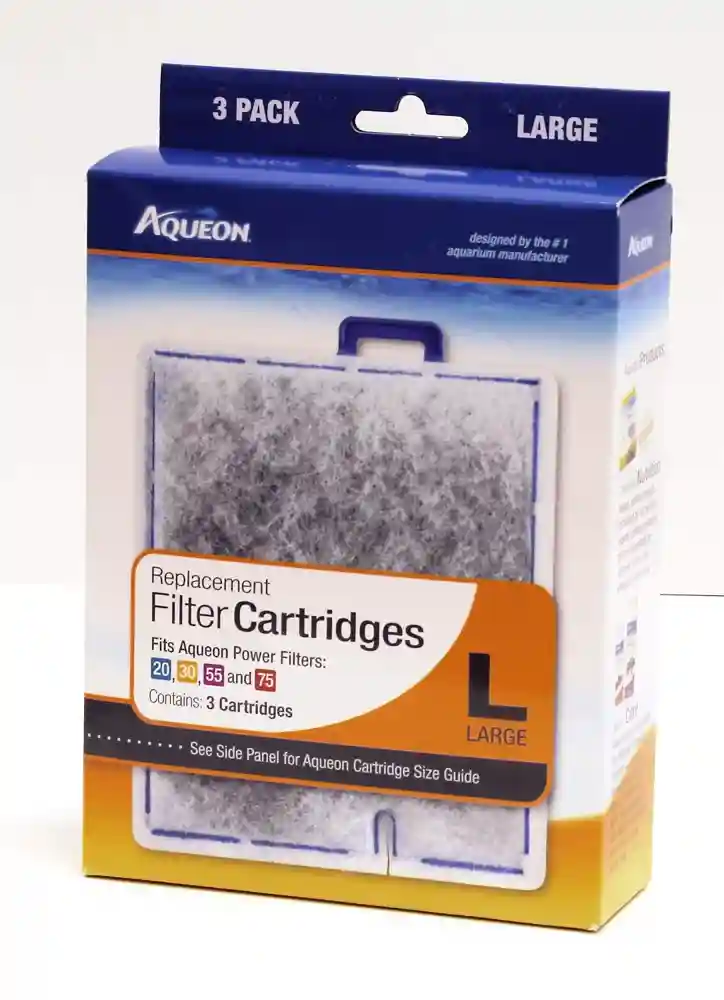 Aqueon Filter Cartridge Large 3 Pack