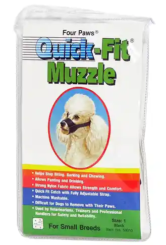 Four Paws Quick Fit Muzzle Size 1