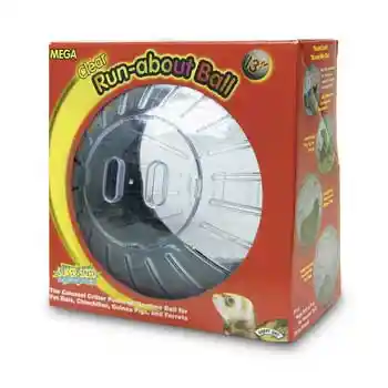 Run-about Sm Animal Exercise Ball 13" Clear