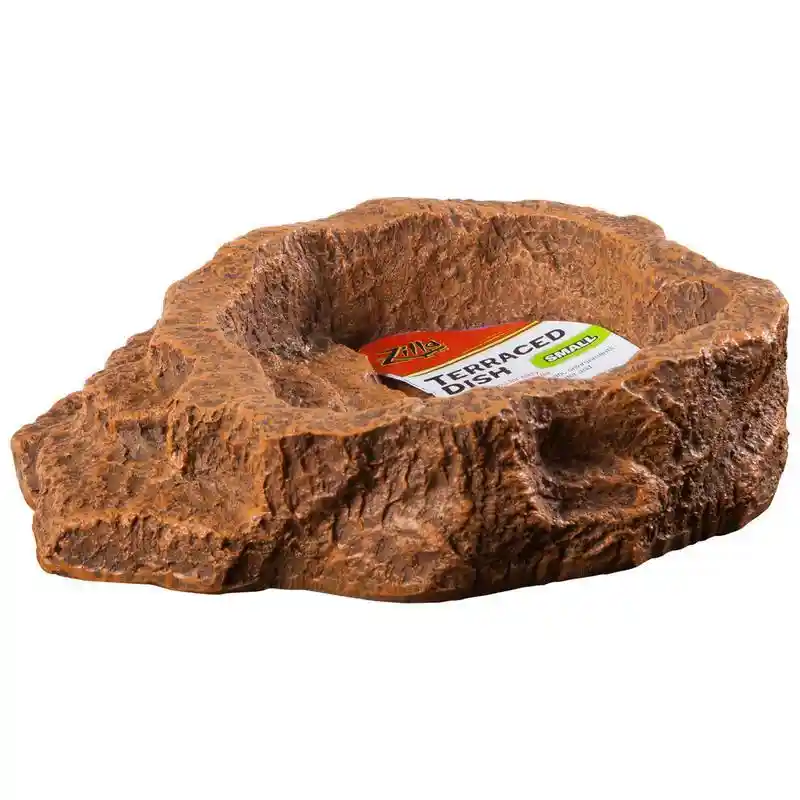 Zilla Bowl Terraced Dish Md - Orange