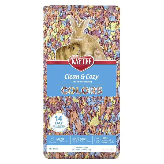 24.6l Kaytee Clean & Cozy Bedding Kaleidoscope