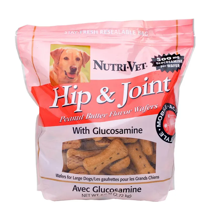 Nutri-vet Glucosamine Peanut Butter Biscuit