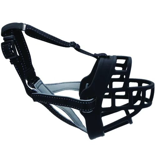 Coastal Soft Basket Muzzle - Black 02