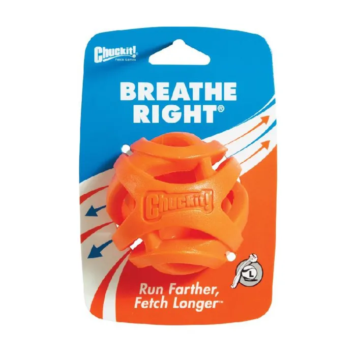 Chuckit! Breathe Right Fetch Ball Orange Large