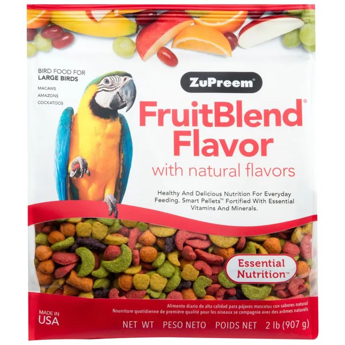 Zupreem Fruit Blend For Macaws 2 Lbs