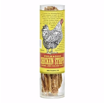 Polka Chicken Strip Jerky Tube 4oz