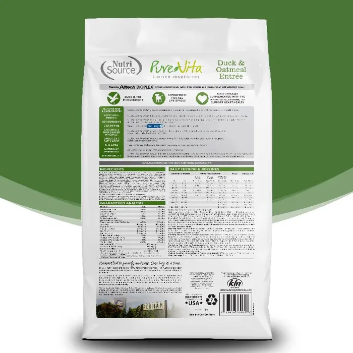 PV Duck&Oatmeal Dog 15lb