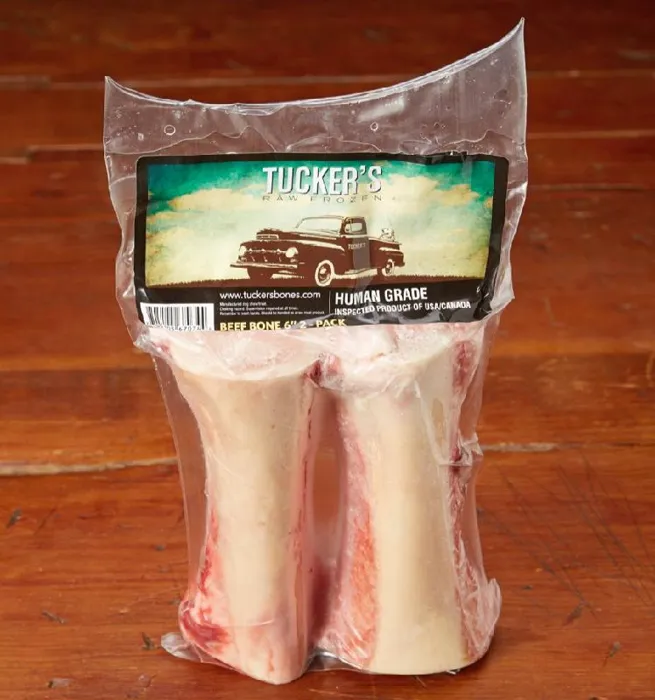 Tucker's Dog Raw Frzn Beef Bone 6 In