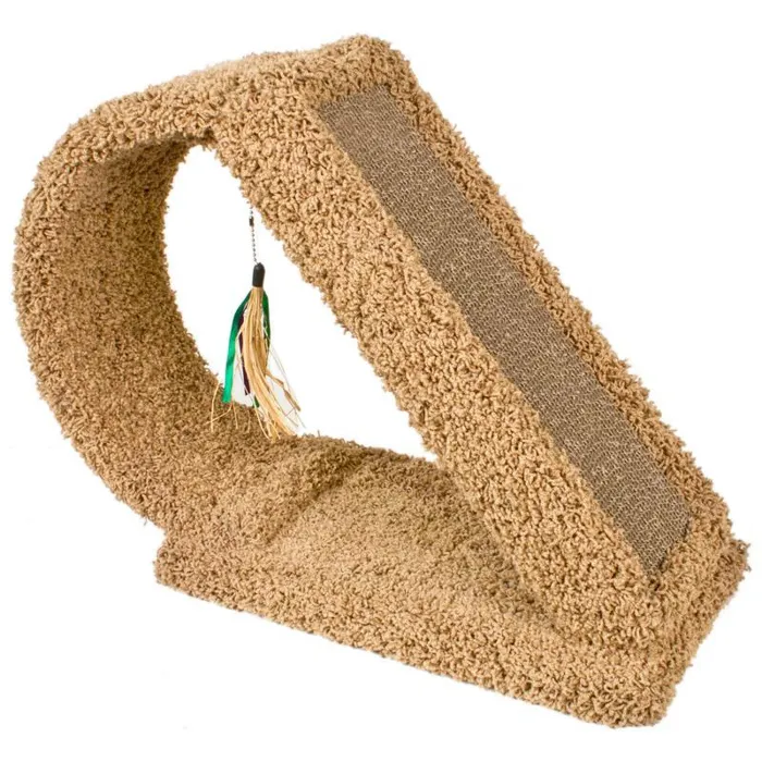 Kitty Scratch Tunnel Corrugate Brown 9.5x23x18.5"