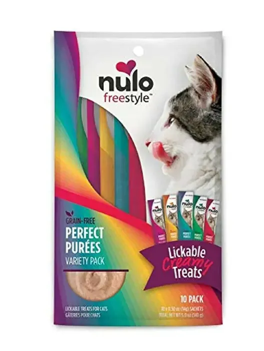 10/.5 Oz. Freestyle Cat Perfect Purees. Gf - Variety