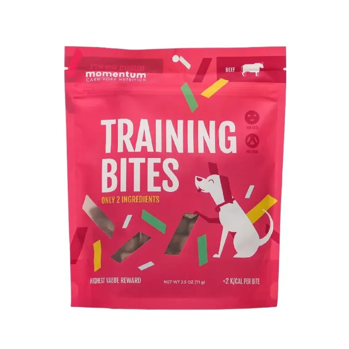 Momentum Treats Training Bites Beef 2.5-oz
