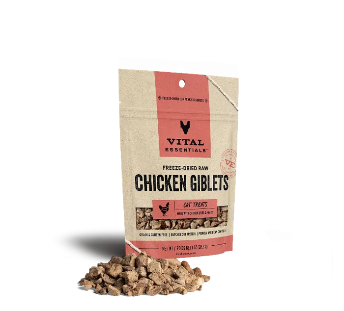 Freeze-dried Chicken Giblets Cat Treat
