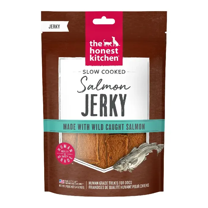 Honest Kitchen Dog Treat Jerky Slow Cooked Salmon 6 Oz