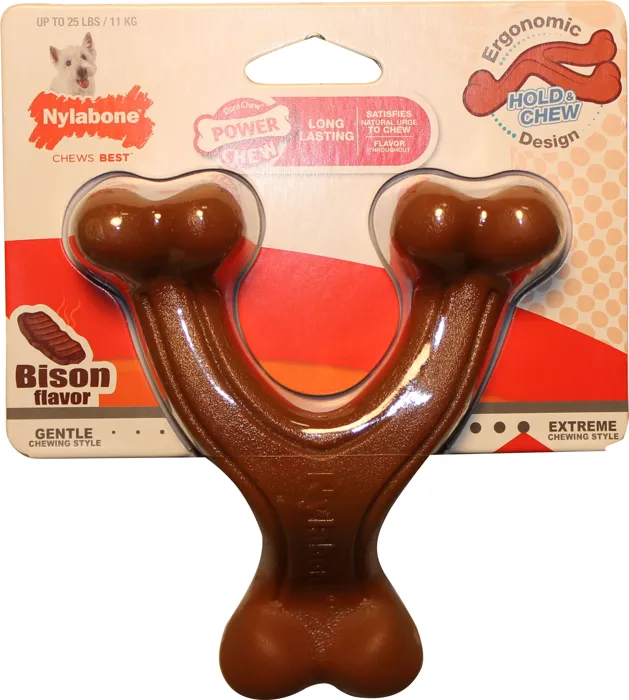 Reg. Power Chew Wishbone Bison Flavor