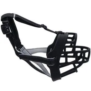 Coastal Soft Basket Muzzle - Black 06