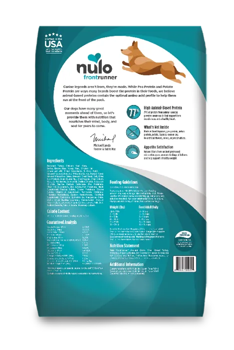 Frontrunner Ancient Grains Small Breed Turkey, Whitefish & Quinoa Recipe Dry Dog Food 11-lb