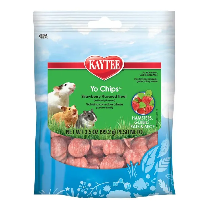 Yogurt Chip Hamster/gerbil Strawberry 3.5 Oz