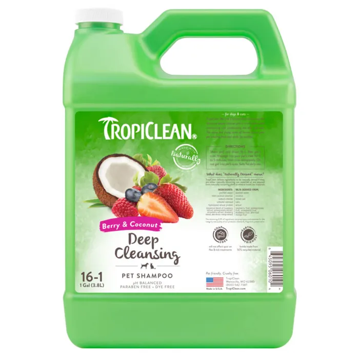 Natural Shampoo Berry Clean Gallon Concentrate